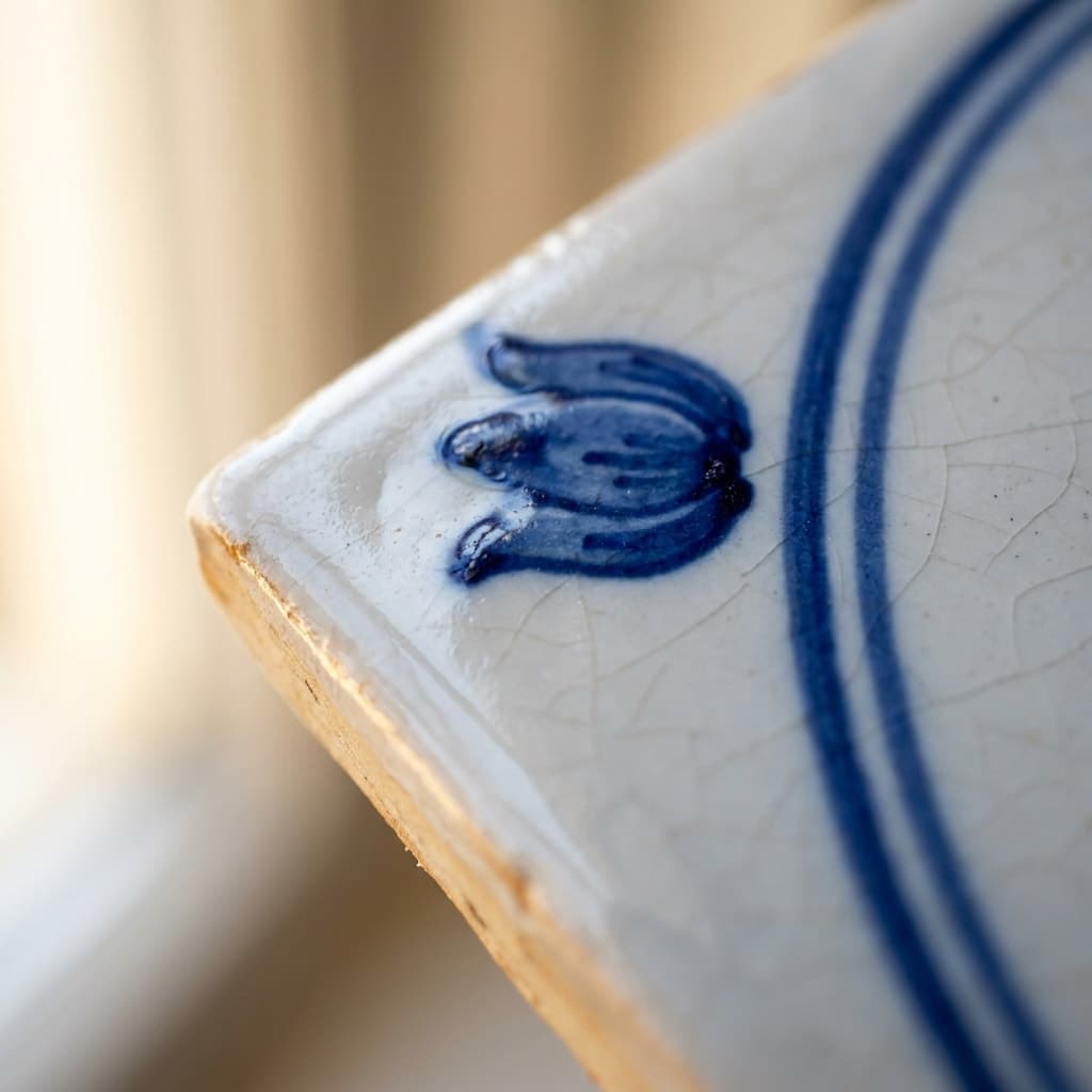 Delfts blauw fototegeltje, productfoto 2 uit de webwinkel
