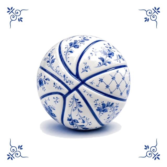 Basketball, Delfter Blau Fliese