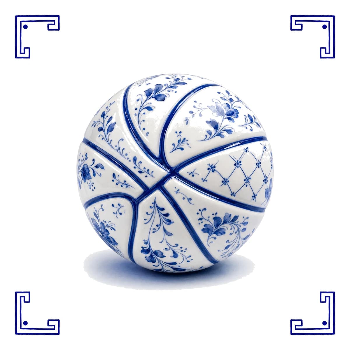 Basketball – Delfter Blau Fliese