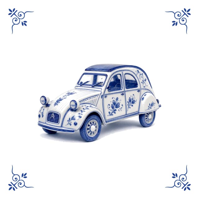 Citroën 2CV, Delfter Blau Fliese