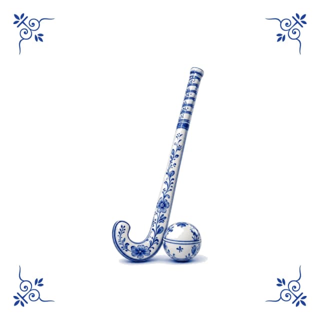 Hockeyschläger, Delfter Blau Fliese