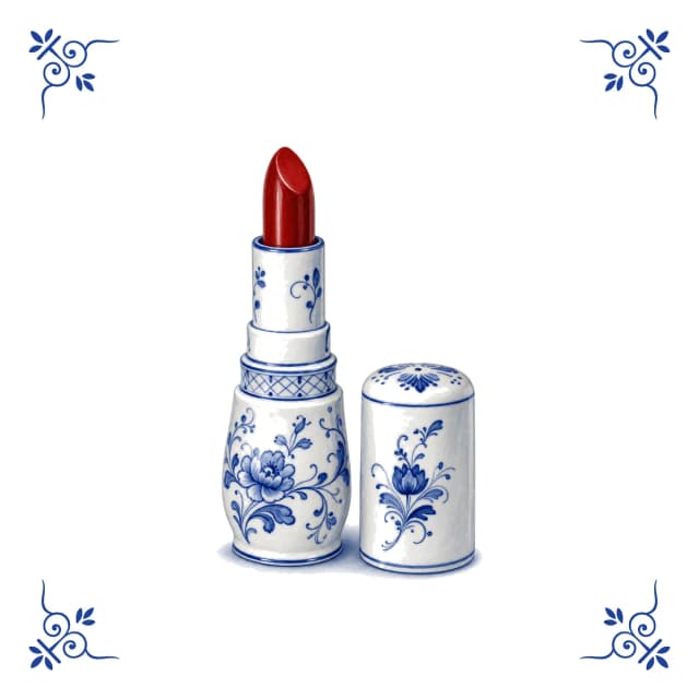Lippenstift, Delfter Blau Fliese