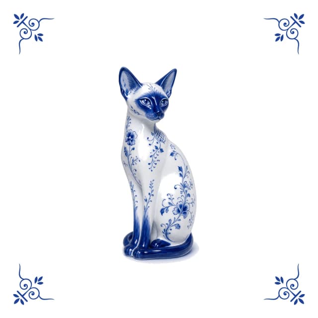 Siamkatze, Delfter Blau Fliese